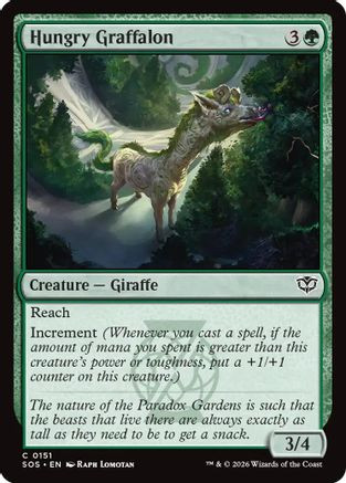 Hungry Graffalon (SOS-151) - Secrets of Strixhaven Foil、Wizards of the Coast、kayou