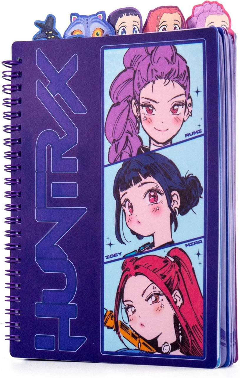 KPop Demon Hunters Huntr/x Spiral Notebook、ToyWiz、kayou