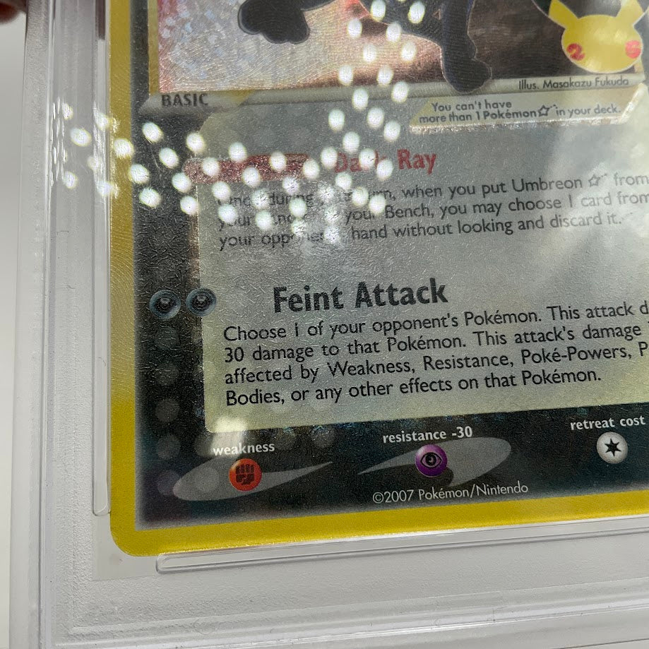 Umbreon Gold Star Pokemon Celebrations Classic Collection Pop Series 5 #17 PSA 9、Collector Store LLC Gaming、kayou