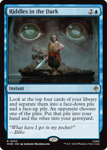 Riddles in the Dark (Foil) | The Hobbit、Magic: The Gathering、kayou