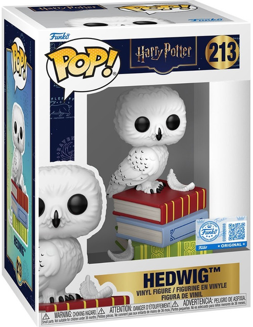 Funko Harry Potter POP! Movies Hedwig on Books Exclusive Vinyl Figure #213 (Pre-Order ships October)、ToyWiz、kayou