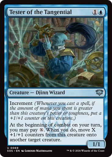 Tester of the Tangential (Foil) | Secrets of Strixhaven、Magic: The Gathering、kayou