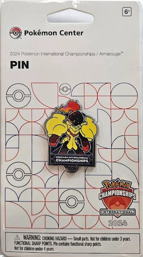 International Championships 2024 Pokemon Center Armarouge Pin Badge、Pokemon、kayou