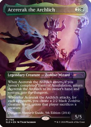 Acererak the Archlich (Rainbow Foil) (SLD-1784) - Secret Lair Drop Series Foil、Wizards of the Coast、kayou