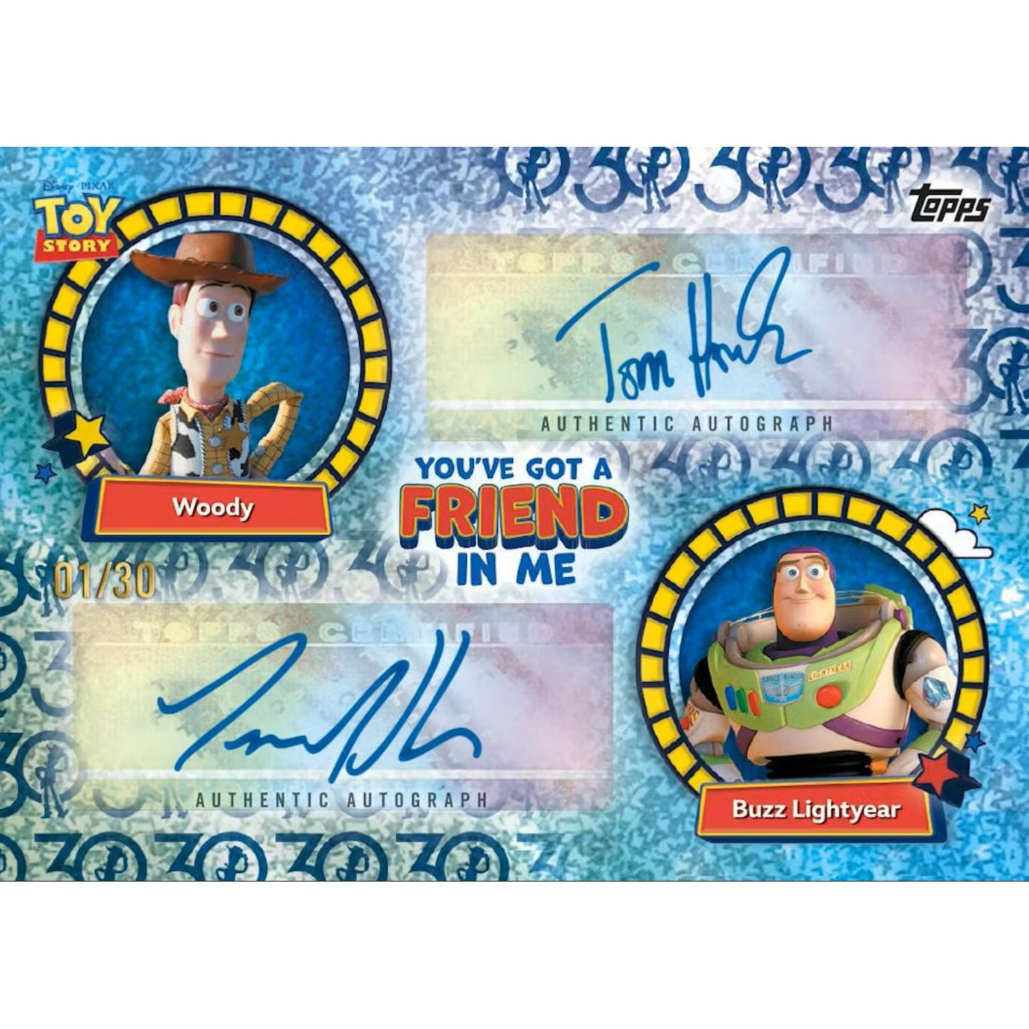 2025 Topps Pixar Crystal 30 Years of Toy Story Hobby Box、Topps、kayou