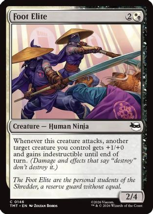 Foot Elite (TMT-146) - Teenage Mutant Ninja Turtles、Wizards of the Coast、kayou