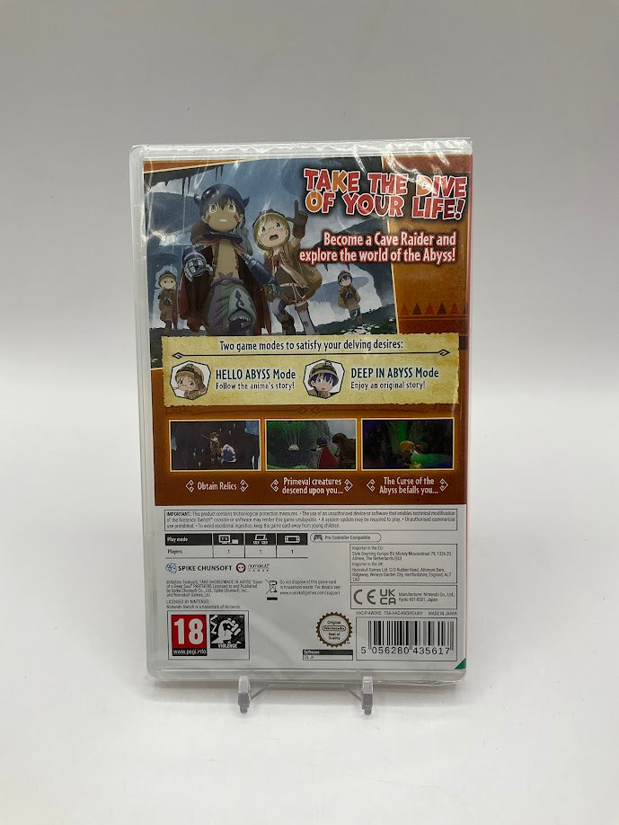 Made In Abyss: Binary Star Falling Into Darkness PAL Nintendo Switch Sealed、Collector Store LLC - VG、kayou