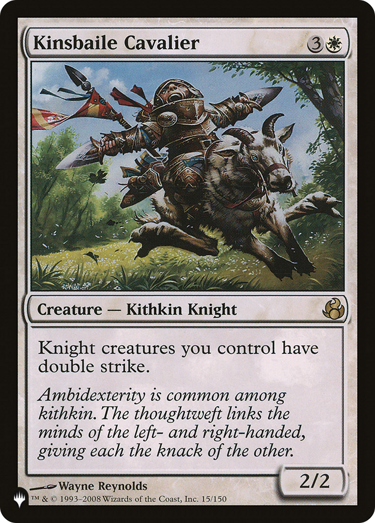Kinsbaile Cavalier (LIST-015/150) - The List、Wizards of the Coast、kayou