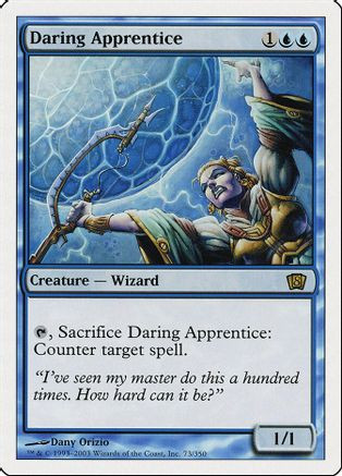 Daring Apprentice (8ED-073) - 8th Edition、Wizards of the Coast、kayou