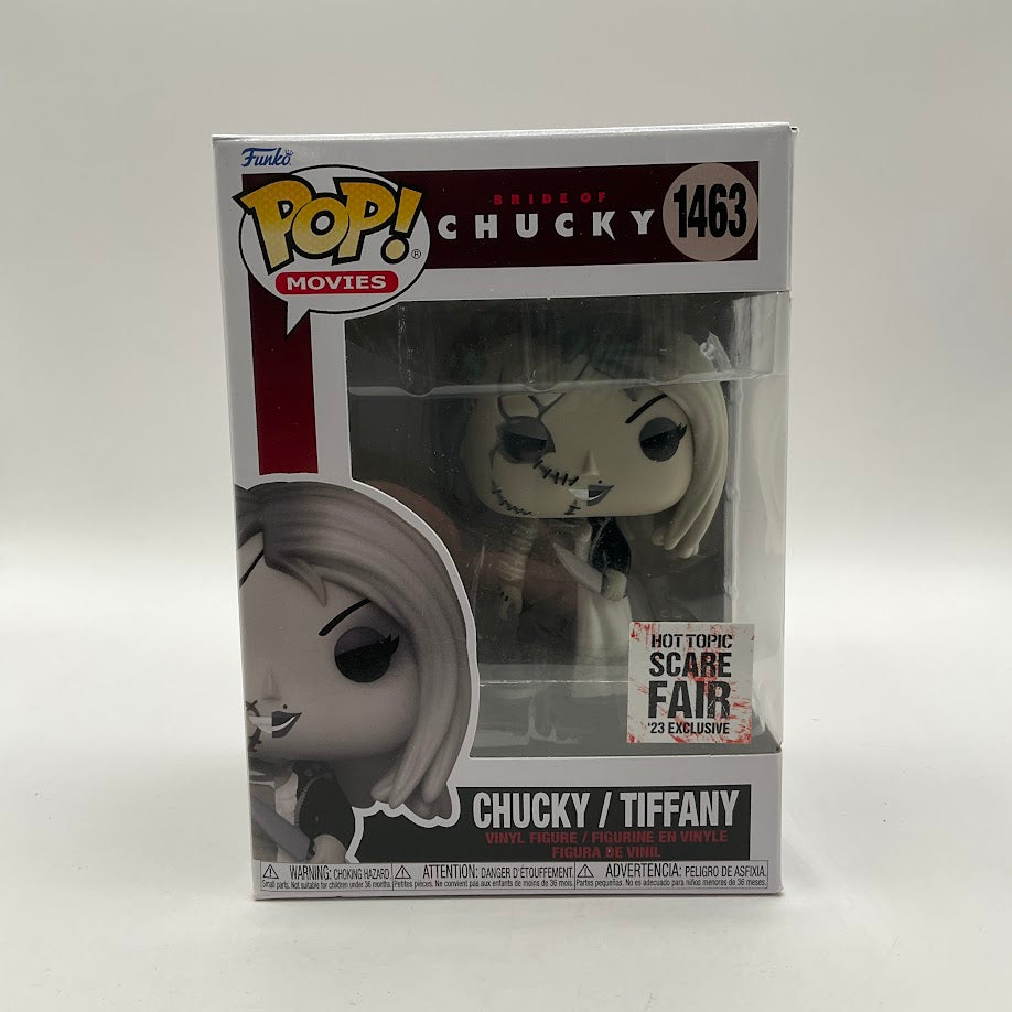 Chucky / Tiffany Funko Pop! Bride of Chucky #1463 Hot Topic Scare Fair 2023、Funko、kayou