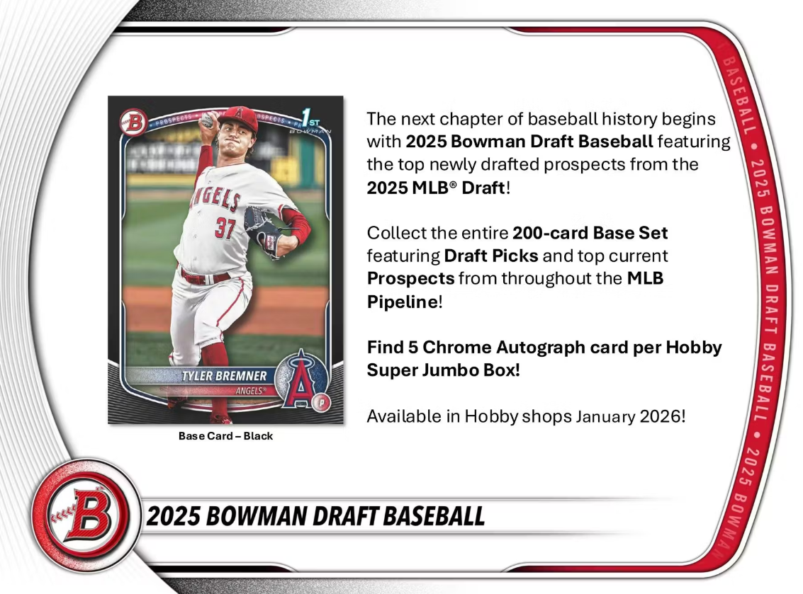 2025 Bowman Draft Baseball Super Jumbo Box、Baseball、kayou