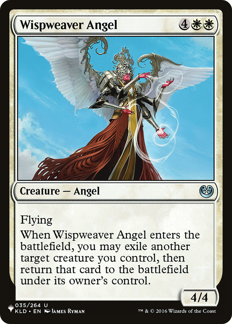 Wispweaver Angel (LIST-035/264) - The List、Wizards of the Coast、kayou