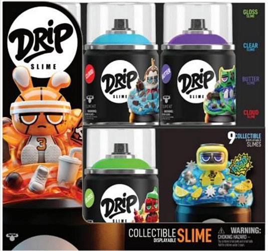 Drip Slime Collectible Displayable Slime Single Pack 1 RANDOM Color (Pre-Order ships February)、ToyWiz、kayou