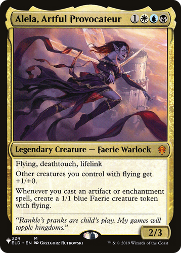Alela, Artful Provocateur (LIST-324/269) - The List、Wizards of the Coast、kayou