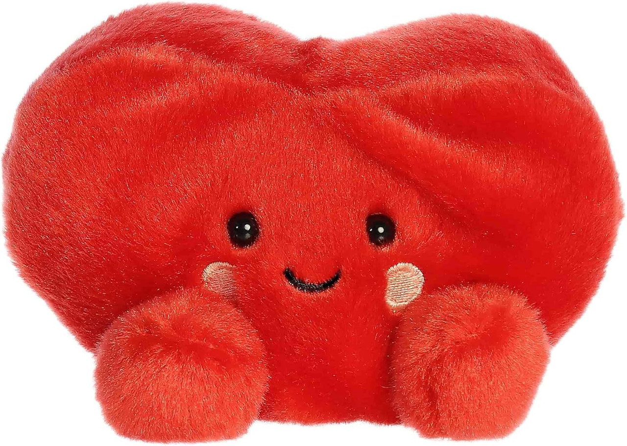 Original Palm Pals Amore Heart 5-Inch Mini Bean Bag Plush、ToyWiz、kayou