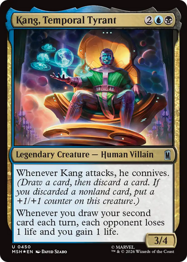 Kang, Temporal Tyrant (Surge Foil) | Marvel Super Heroes、Magic: The Gathering、kayou