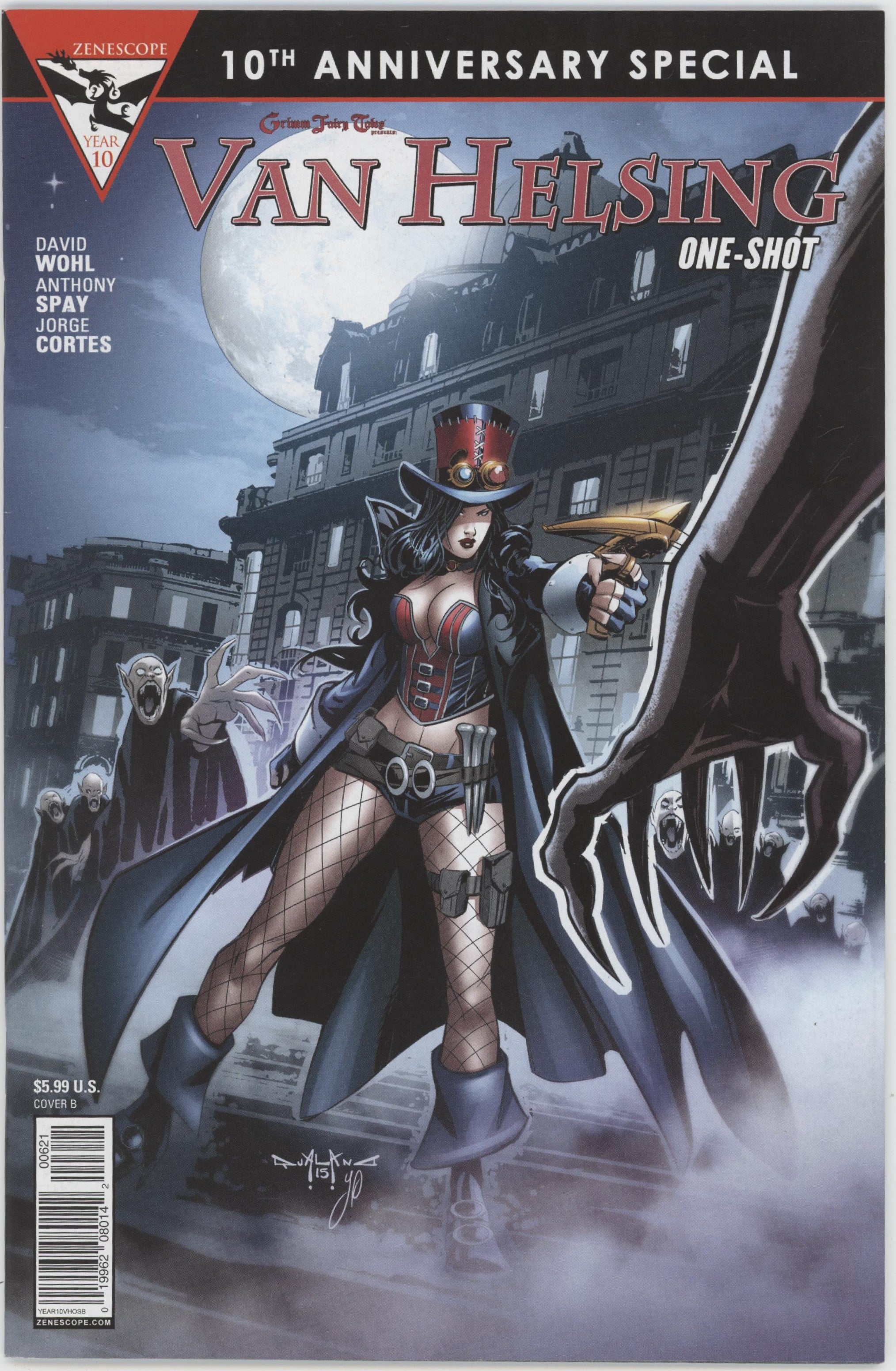 Grimm Fairy Tales Presents Van Helsing (2015) 10th Anniversary Special #6B、Collector Store LLC - Comics、kayou