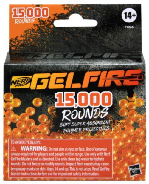 Nerf Pro Gelfire 15,000 Round Refill Pack、ToyWiz、kayou