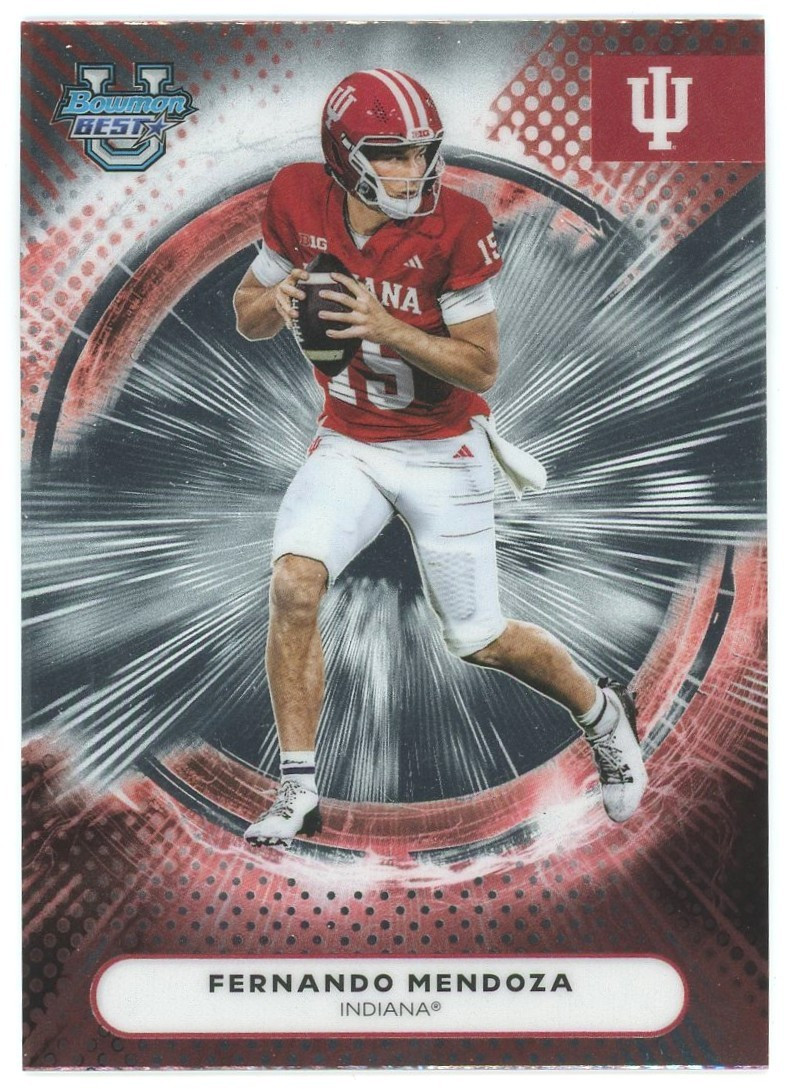 NCAA 2025 Bowman Best University Fernando Mendoza #16、ToyWiz、kayou