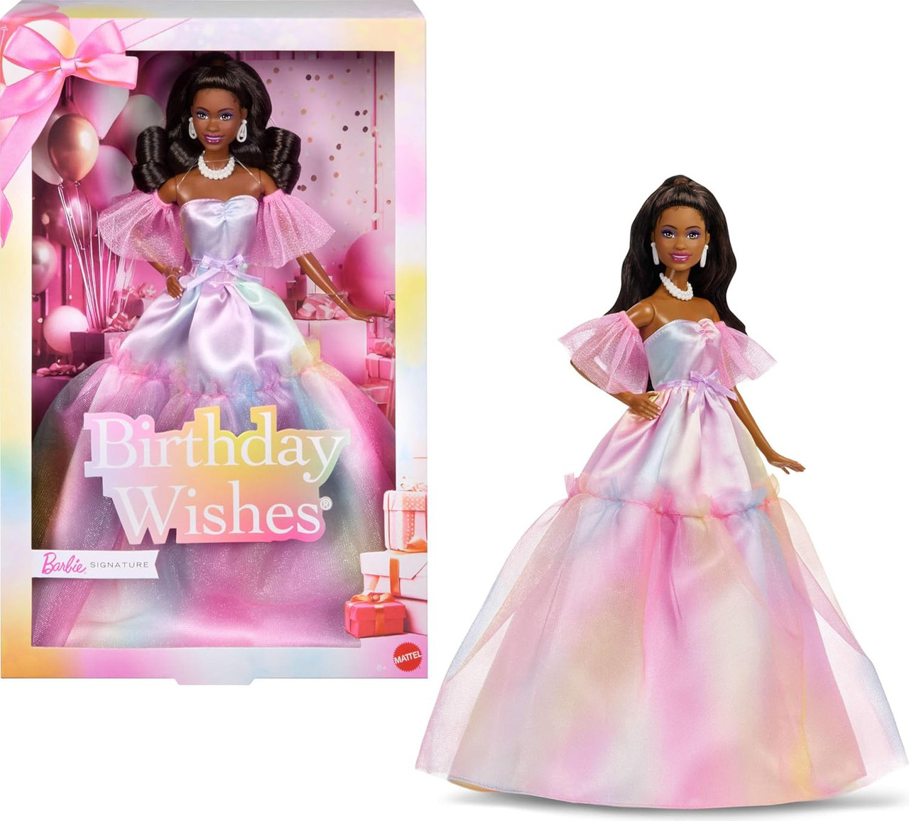 Barbie Signature 2026 Birthday Wishes Doll Black Hair、ToyWiz、kayou
