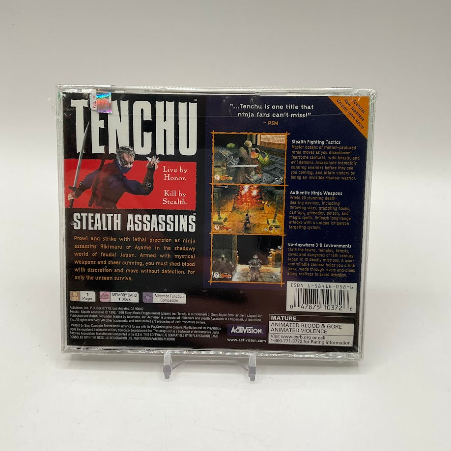 Tenchu: Stealth Assassins Greatest Hits Playstation Sealed、Collector Store LLC - VG、kayou