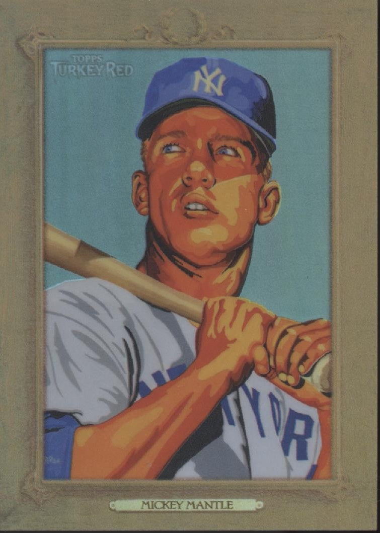 Mickey Mantle 2007 Topps Turkey Red Refractor 331/999 #117、Collector Store LLC、kayou