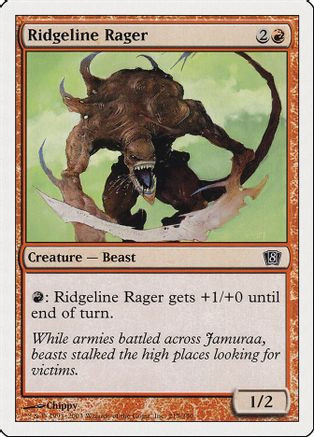 Ridgeline Rager (8ED-215) - 8th Edition Foil、Wizards of the Coast、kayou