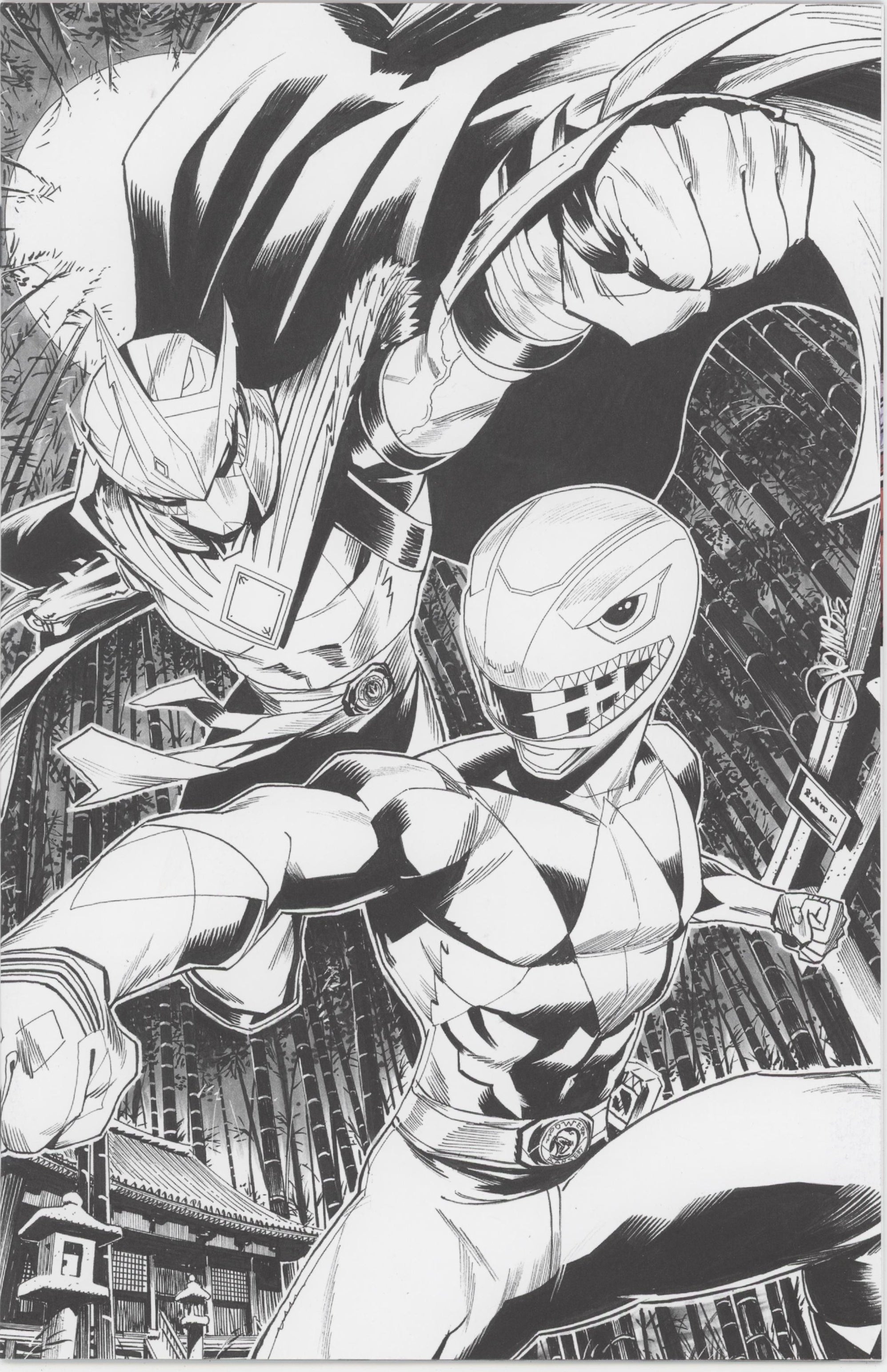 Mighty Morphin Power Rangers/Teenage Mutant Ninja Turtles III #2 E 1 in 10 Variant Edition (Full Art, Zonno)、BOOM! Studios、kayou
