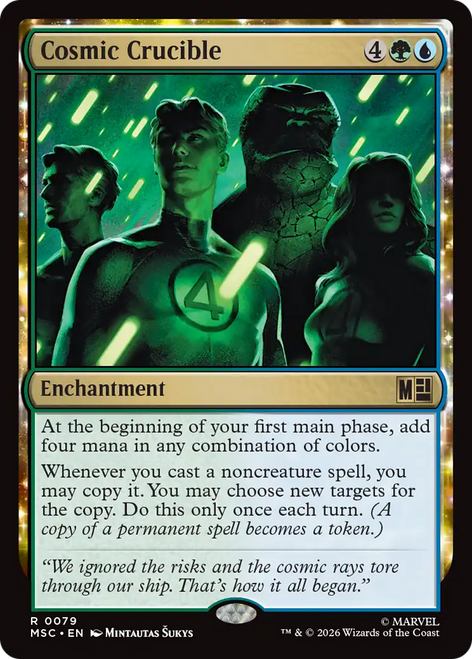 Cosmic Crucible (Surge Foil) | Marvel Super Heroes Commander、Magic: The Gathering、kayou