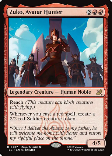 Zuko, Avatar Hunter、Magic: The Gathering、kayou