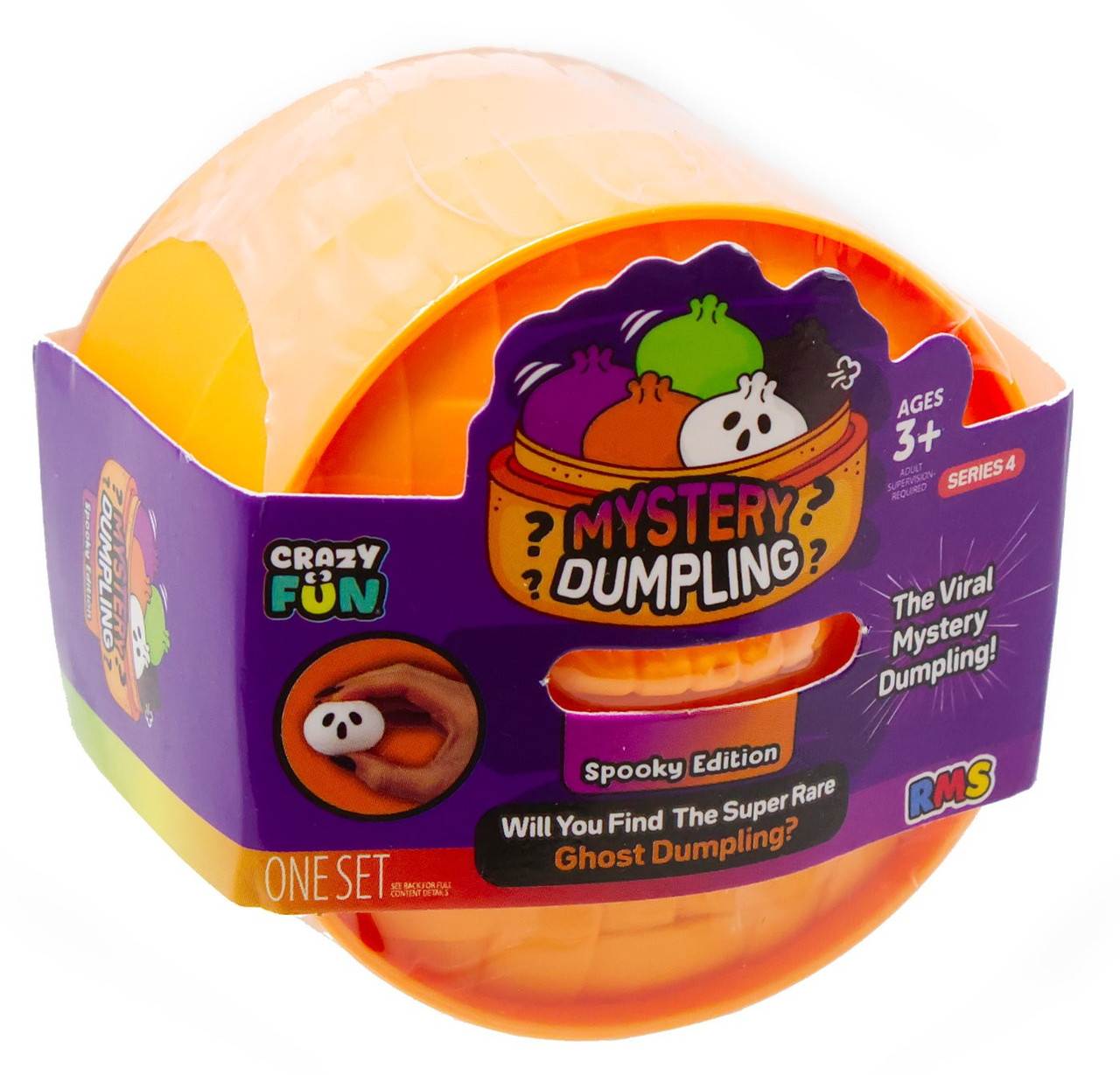 Crazy Fun Ghost Edition Mini Mystery Dumpling 2-Inch Mystery Pack、ToyWiz、kayou