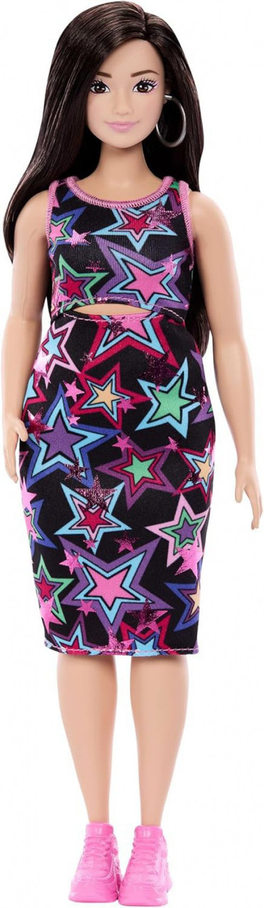 Fashionistas Barbie 13.25-Inch Doll #251 Star Dress、ToyWiz、kayou