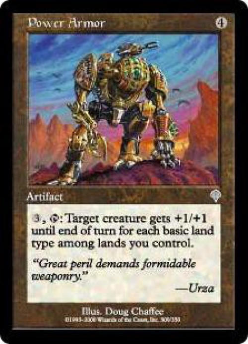 MtG Invasion Uncommon Power Armor #309、ToyWiz、kayou