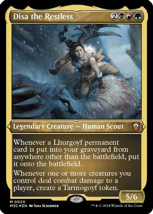 Disa the Restless (Foil Etched) (M3C-020) - Modern Horizons 3 Commander Foil、Wizards of the Coast、kayou