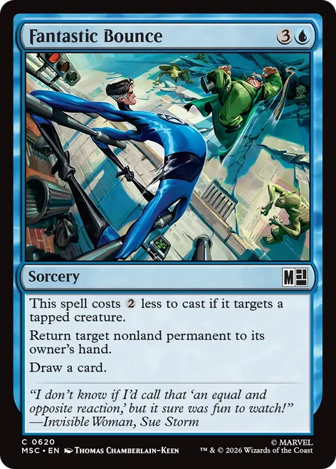 Fantastic Bounce (Foil) | Marvel Super Heroes Commander、Magic: The Gathering、kayou