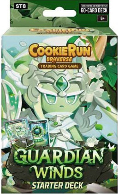 CookieRun Braverse Trading Card Game Legendary Cookie Guardian Winds Starter Deck 60 Cards、ToyWiz、kayou