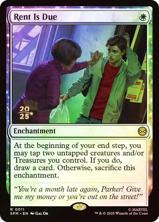 Rent Is Due (RM-PRE_SPM_011-ENF)、Magic: The Gathering、kayou