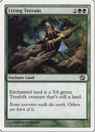 Living Terrain (8ED-260) - 8th Edition Foil、Wizards of the Coast、kayou