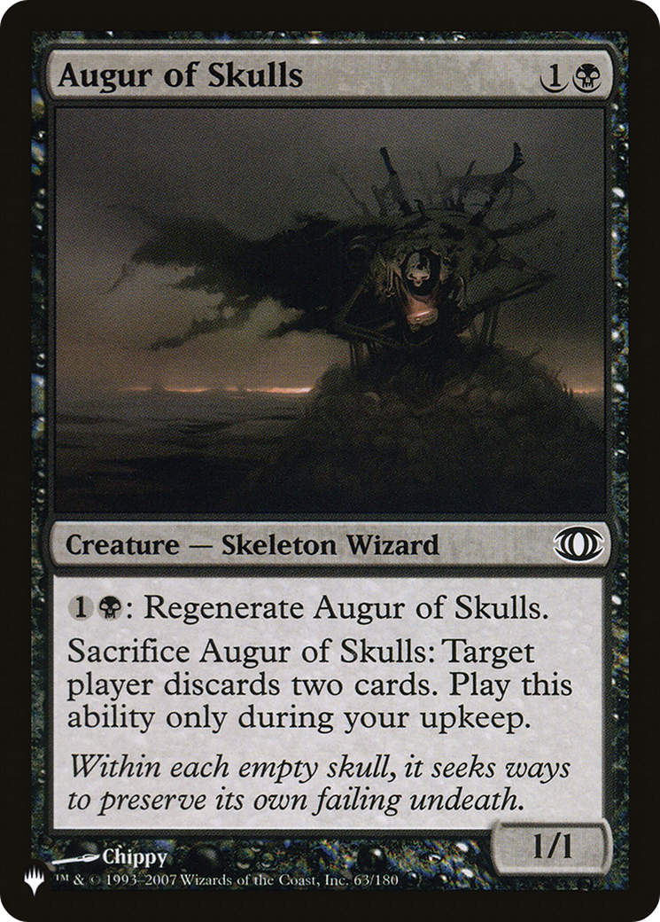 Augur of Skulls (LIST-63/180) - The List、Wizards of the Coast、kayou