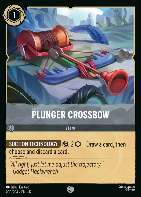 Plunger Crossbow (Foil) | Wilds Unknown、Disney Lorcana、kayou