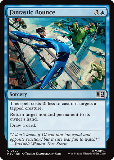 Fantastic Bounce (Foil) | Marvel Super Heroes Commander、Magic: The Gathering、kayou