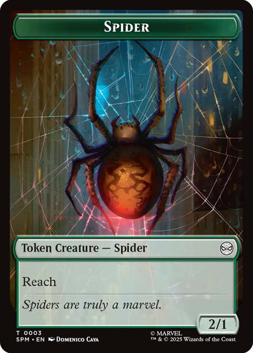 {Spider Token} // {Treasure Token}、Magic: The Gathering、kayou