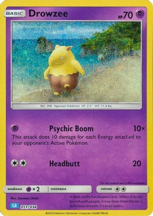 Drowzee 11 - Trading Card Game Classic Holofoil、The Pokémon Company、kayou