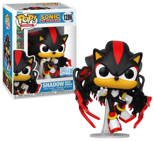 Funko Sonic the Hedgehog POP! Games Shadow with Wings Vinyl Figure #1286、ToyWiz、kayou