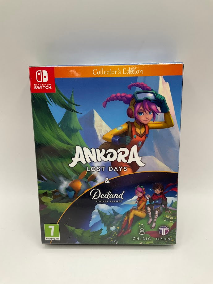 Ankora Lost Days & Deiland Pocket Planet Collectors PAL Nintendo Switch Sealed、Collector Store LLC - VG、kayou