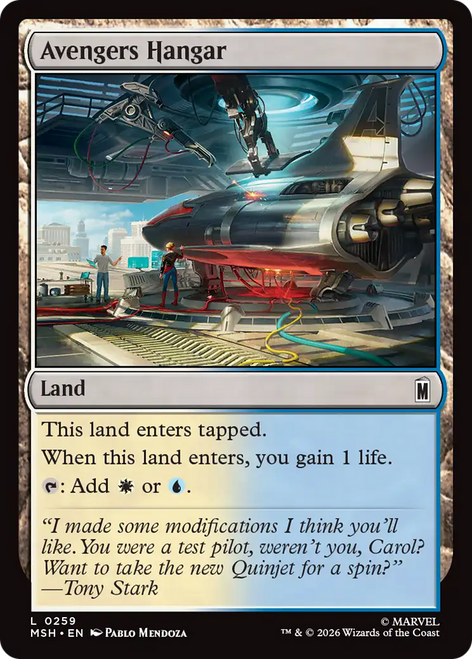 Avengers Hangar (Foil) | Marvel Super Heroes、Magic: The Gathering、kayou