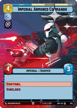 Imperial Armored Commando (Hyperspace Foil) (550) - Ashes of the Empire Foil、Fantasy Flight Games、kayou