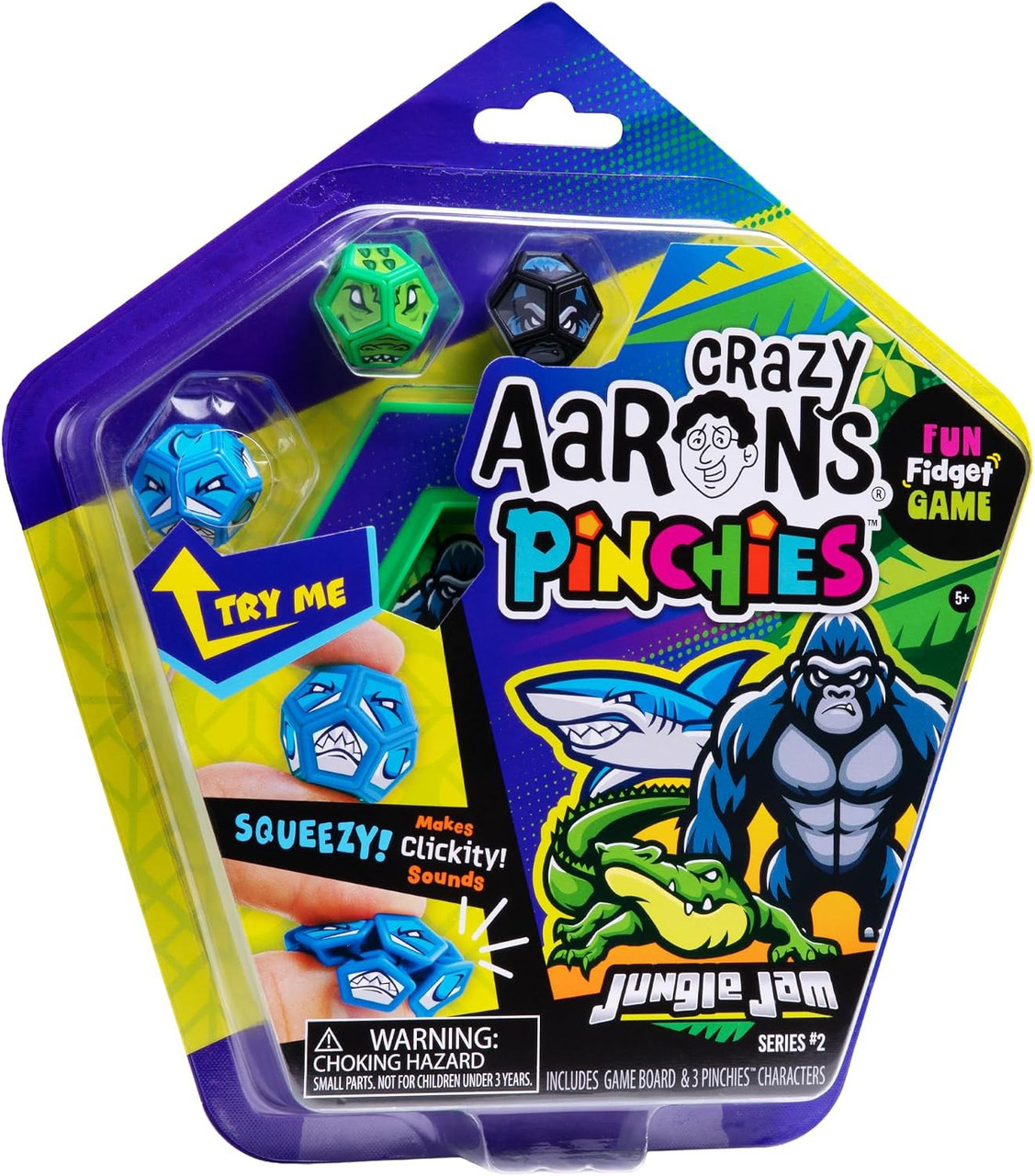 Crazy Aaron's Pinchies Series 2 Jungle Jam Game、ToyWiz、kayou