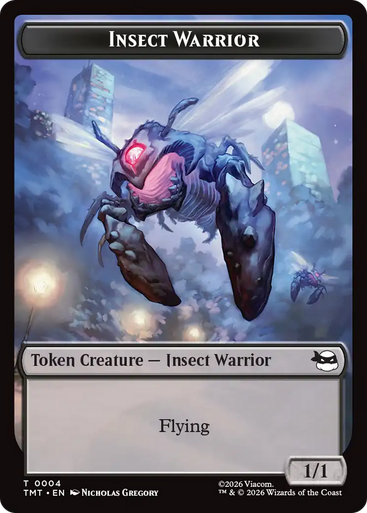 Teenage Mutant Ninja Turtles - Insect Warrior Token (Foil) | Teenage Mutant Ninja Turtles、Magic: The Gathering、kayou