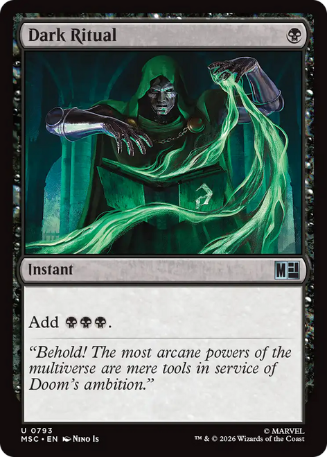 Dark Ritual (Foil) | Marvel Super Heroes Commander、Magic: The Gathering、kayou